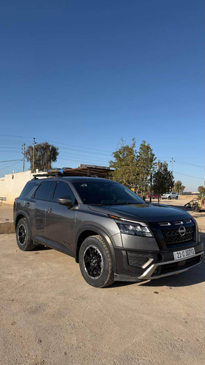 نيسان باثفندر روك كريك  2024 وارد امريكي 
فور ويل مكينه 6 سياره كلش نظيفه 
ظررها جامرلغ خلفي فقط وباب مبدل بلاد 
ماشيه تقريبا 35 الف كيلو 
العنوان ديالى خانقين 

*********** خناقين, ديالى

