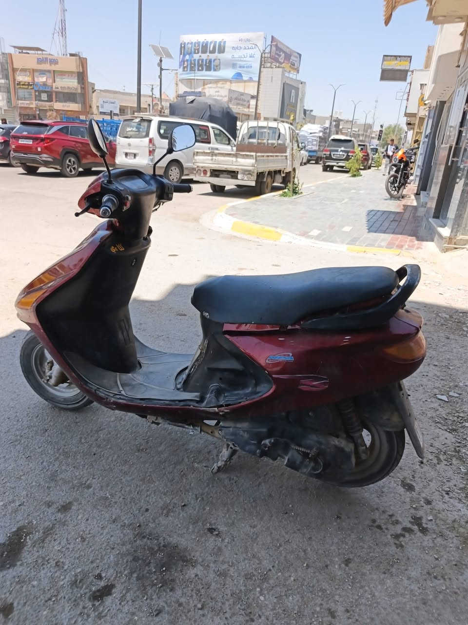 السلام عليكم
🚴三دراجة فراشة 140 دراجة مال جناااي
 
مكينة تخبل ناااعمة ومتسمع صوتها تشغلها كأنما طاااااافيه 

دبلات أمامية خلفية شغالة
دراجة حلوووه بس بصور مامغسولة 
دراجة كلشش نضيفة ومكينتها كلشش حلوه 
مكانة بابل مركز🌇🌇 مدينة🏦  🏢🏢

السعر 275 وبيهة مجال للطيبين  شررررط مكينة خرسة 

شراي يتصل ويدلل ***********
