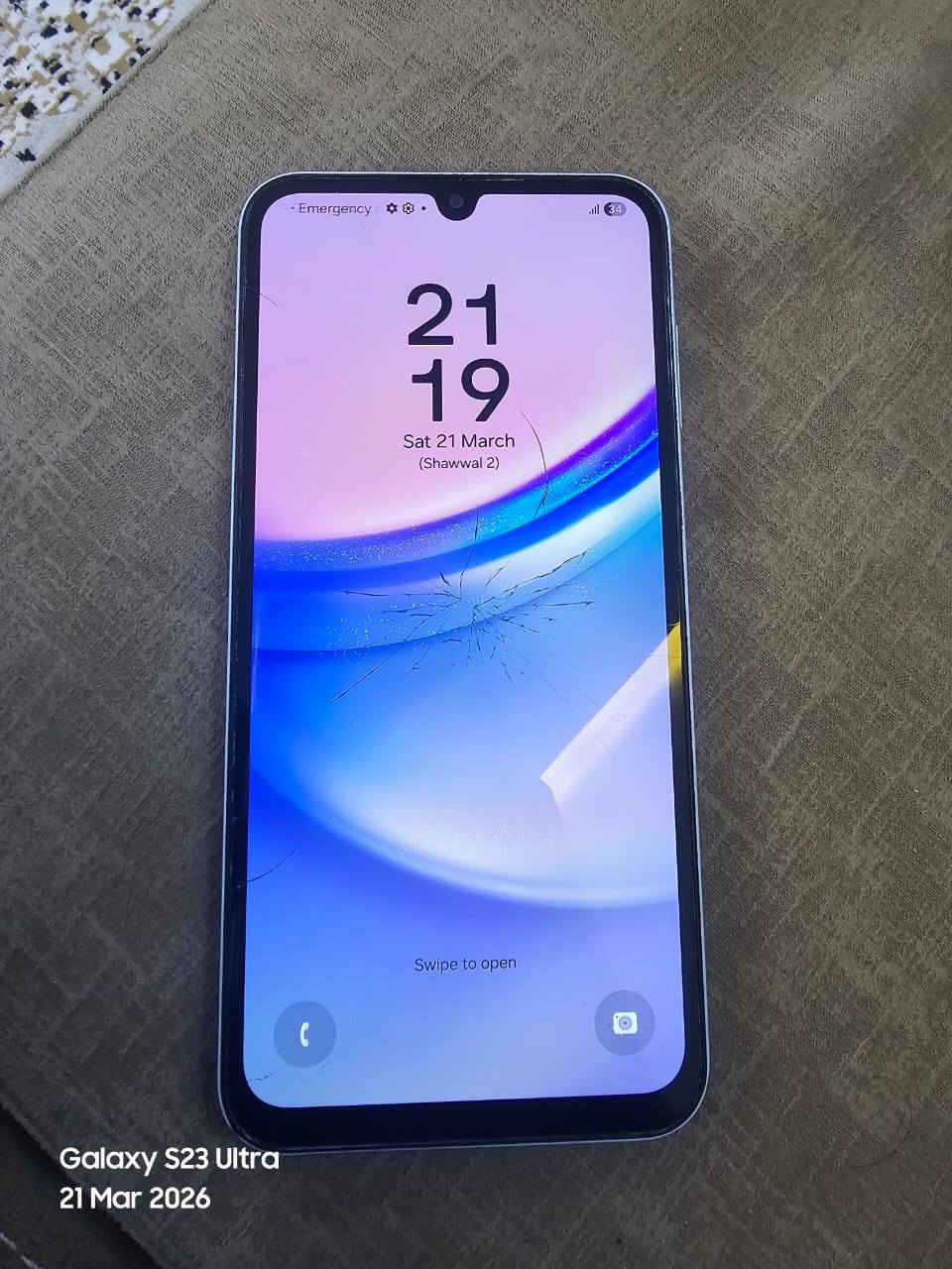 السلام عليكم موبايل سامسونج A15 ذاكرة 128 الجهاز فقط كسر بالشاشة مثل ما موضح بالصورة وما مأثر على اللمس نهائياً تعال و افحص المكان الدورة هور رجب


**إذا كنت صاحب هذا الإعلان وتريد حذفه لأي سبب، رجاءا أرسل رسالة إلى الدعم الفني**