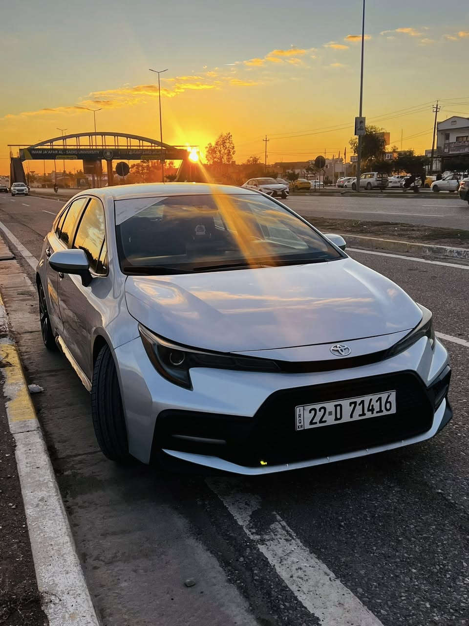 كورلا 2020 se  للبيع
الضرر جاملغ امامي جهة السايق+ باب السائق + باب خلف السائق مبدلات 
ماشيه 99 الف
الون سلفر 
السعر 135 
العنوان كركوك 
رقم الهاتف ***********
