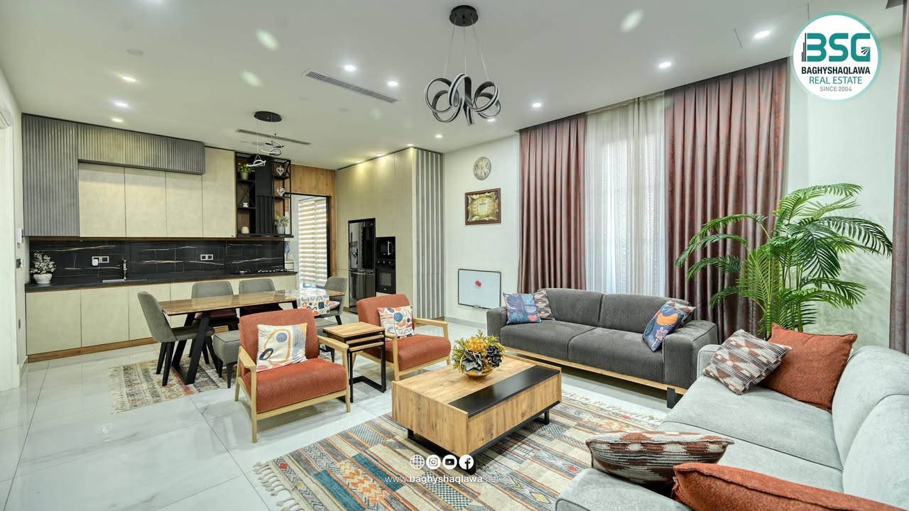 عربى و كردي
‏ منزل للبيع ركن في أربيل 📍أرقى منطقة  بأربيل 
حي هفالان مقابل حديقة ع شارع 100  قرب جامع بهشت
المساحة: المنزل 200 متر المساحة الكلية 215 متر 
 كامل الأساس بدون أساس  للبيع 
بيت بي حديقة و كراج سيارة خاص 
  يتكون البيت من - طابقين و بيتونة 
واجهة بيت ضد حار و بارد
 بيت كامل المواصفات:
سيستم  بيت كامل شوفاز  حار
2- استقبال  
2-مطبخ حار و بارد  1-مطبخ مطل على هول
4-غرف نوم كل غرفة بي دريسنج روم و سويت+حمام تركى 5- مجموعة صحيات 
📍الموقع: هدوء من اربيل 
* قرب جامع و مدرسةعربية و مدرسة كردية و مستشفى  
رقم الاتصال او واتساب
***********
~~~~~~~~~~~~~~~~~~~~~~~~
خانو بؤ فرؤشتن له هه ولێر  باشترین شوێنی هەڤالان  نزیک جادەی ١٠٠ متریە 
٢٠٠متر تاپۆ  کۆی گشتی ٢١٥ مترە روکن
٢- نهۆم و بەیتونە - بەرامبەر حدیقە 
ئەم خانوە بە باشترین موادی کوالێتی دروست کراوە
خانوەکە گەراجی سەیارە وحدیقەی تایبەت بەخۆی هەیە
خانوەکە بە ئەساس و بێ ئەساس بۆفرۆشتنە 
موصفاتى زؤر باشى هه يه كامله 
کامل شۆڤازی گەرمی هەیە 
خانووەکە واجهەی کامل ڕووپۆش کراو بە عەزلی دژە گەرم و ساردی
خانو ەکە نهۆمی خوارەوەی پێک دێت لە
١-ژووری پێشوازی
١- هۆلێکی گەورەی پێشوازی تێکەلە لەگەل مطبخ ى سارد )
١- ژوورى نوستن و دريسنگ رووم
١- مطبخ ى گەرم 
٢- سحیات
نهۆمی سەرەور پێک دێت لە 
٣- ژووری نوستن هەموو ژوورەکان درسینگ رووم و سویتن
حمام و توالیت تایبەت بەخۆیان هەیە زاید حمامێکی تورکی
١- شوێنی تایبەتی بە کارەکەری تێدایە 
مۆبایل — *********** أربيل, العراق
