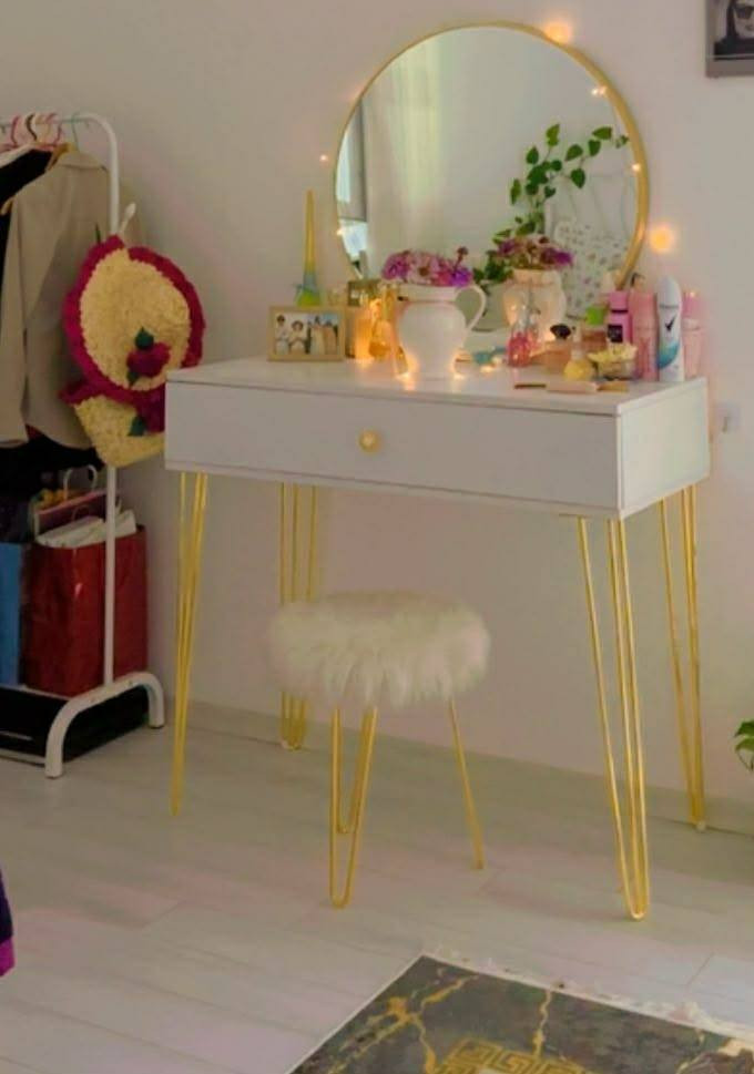 مێز تەوالێت بۆ فرۆشتن
دەست کردە
قاچەکانی ئاسنە
ناو چەکمەجەکەی بەش بەش کراوە بۆ جیا کردنەوەی میکیاج
تەپلەکی لەگەڵە
نرخی ٦٠ هەزار و معامەلە

پارێزگای هەڵەبجە


**إذا كنت صاحب هذا الإعلان وتريد حذفه لأي سبب، رجاءا أرسل رسالة إلى الدعم الفني**