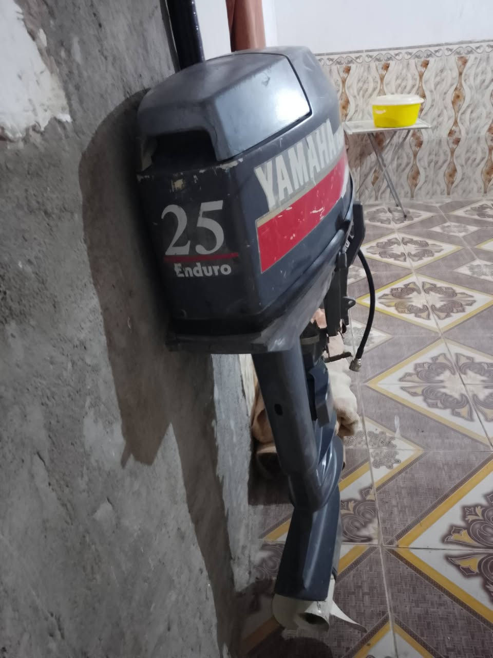 السلام عليكم اخوان مكينه 25 ياماها للبيع ما مفتوح لا كير ولا محرك سعر 1550 العنوان البصره ابو الخصيب رقم الهاتف ***********
