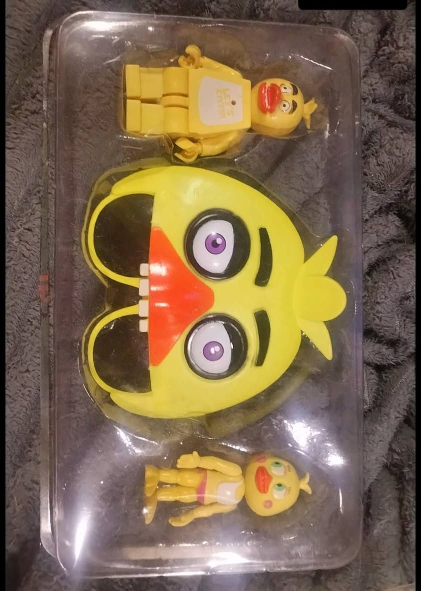 هذول قطع فناف حبايب الاصليات من شركة فونكو لفناف فايف نايت فريدي على 40 الف.. ولباكيت ال بي قطعتين وقناع وشخصيتين على 15 ولتعاملوني عليهن لان قطع ماكو ولسوك غالي وقطع متتحصل


**إذا كنت صاحب هذا الإعلان وتريد حذفه لأي سبب، رجاءا أرسل رسالة إلى الدعم الفني**