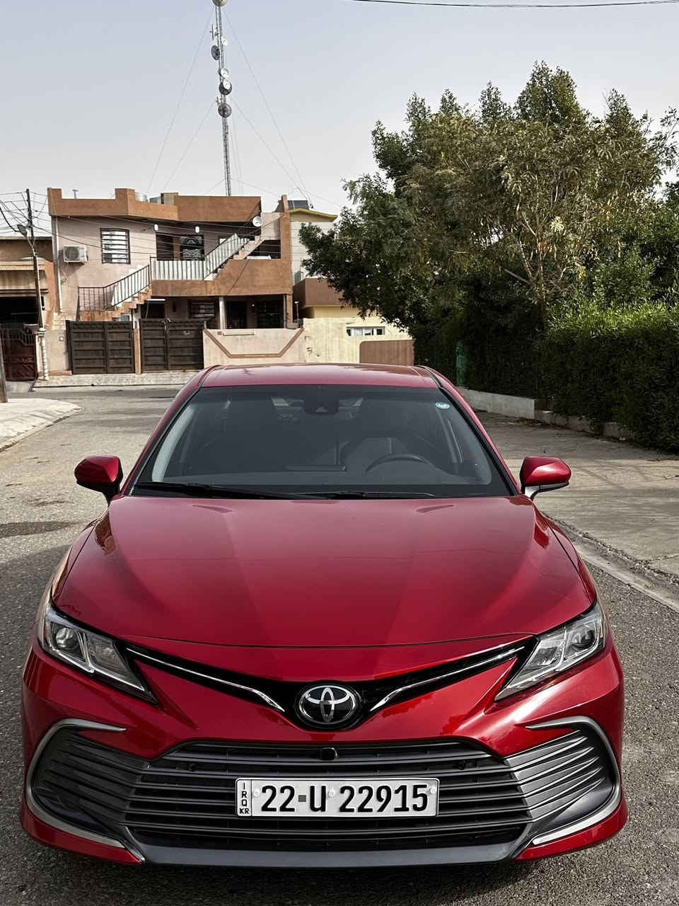 تويوتا كامري 2023
موصفات السيارة LE 
4سلندر 2.5 بانزين 
رقم  اربيل 
الضرر فقط راس البونيد فقط
السعر 190 وبيه مجال الشراي
سياره مكانها كركوك 
ماشيه السياره ٥٧الف

رقم تلفون***********
