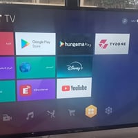 اخوان شاشة جنرال حجم 50 سمارت نظافة 💯💯 سعر 225 الف للتواصل اتصال او  و...