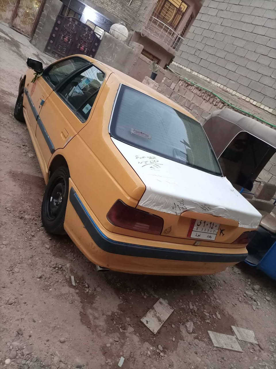 بيجو بارس موديل 2013 باسمي للبيع السعر 38 بيه مجال قليل العنوان حي اور رقم بغداد تبريد فقط غاز كله شغالة الاتصال على الهاتف ***********
