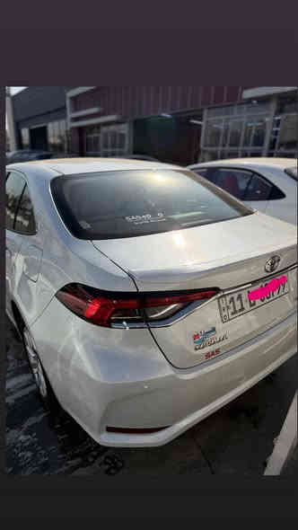 كورلا ساز 2024 بانزين
رقم بغداد 
ضمان ساز
8 تبديلات دهن مجاناً
السيارة مكفولة كفالة عامة
من البارد والصبغ والفتح 
ماشيه 21 ألف
السعر 208$ وبيهة مجال للشراب
مكان السيارة بغداد
***********
