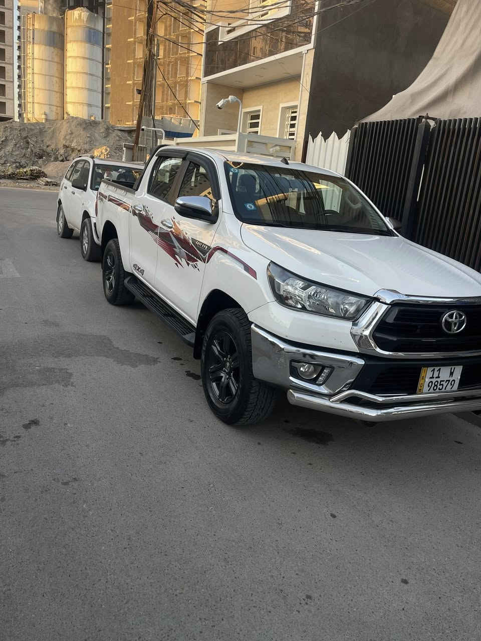 هايلوكس ساز فور ويل موديل 2022
هايلوكس فور ويل موديل 2022 رقم بغداد بسمي 
كير اوتماتيك مكفوله من الصبغ بيه مكانين بارد  ماشيه 150 الف مكانه. بغداد حي الجهاد  السعر 290 او بيه مجال 
***********
