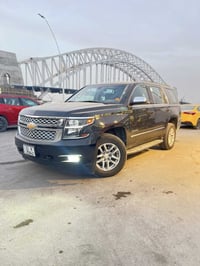 سياره تاهو 2019 لون اسود خليجي مكفوله فقط رصعه بالجاملغ الامامي  مواصف...