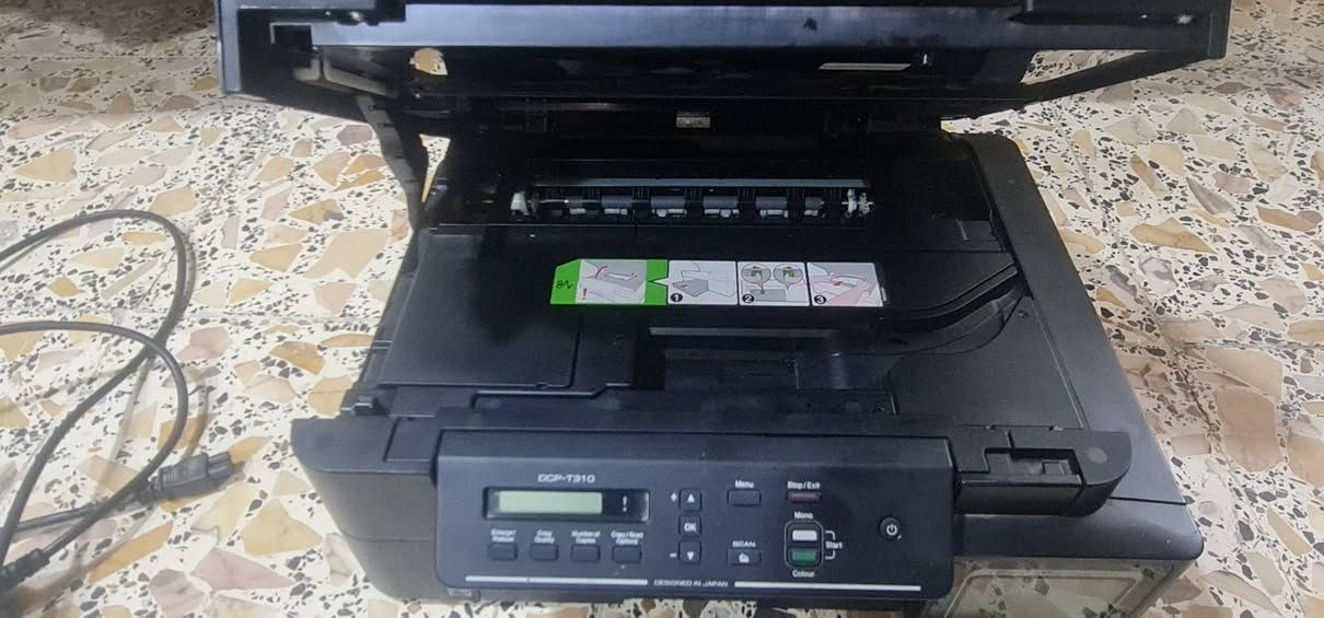 طابعة برذر T310 للبيع
كان استخدامها منزلي وليس مكتبي 
الطابعة شغالة 100% 
مكاني كربلاء 
واتساب ***********
