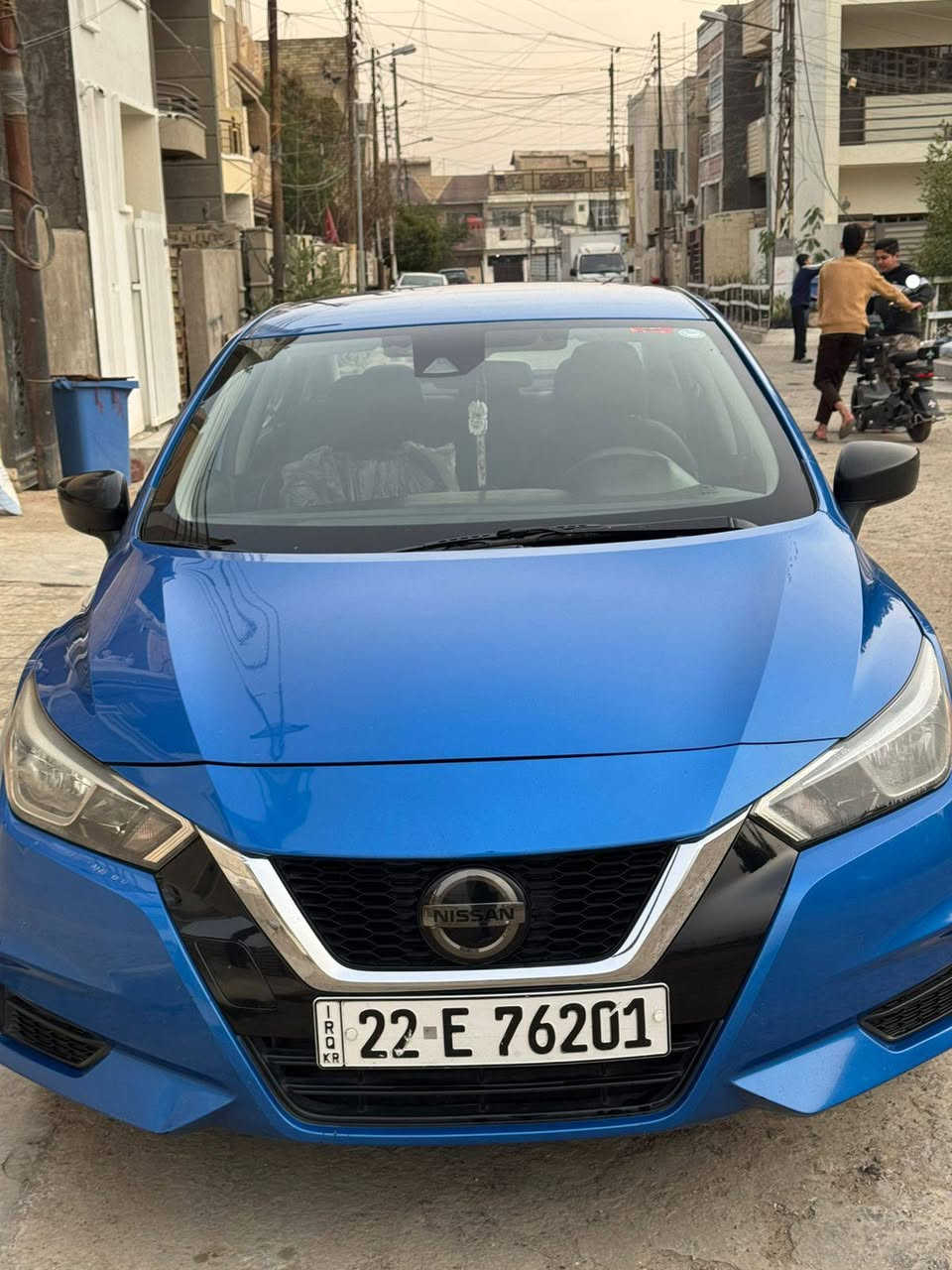 نيسان فيرسا 2020
سيارة حلوة ومرتبة ماشية 87 ميل 
حادثها بامريكا بابين صفحة السايق 
باب مبدل وباب بارد 
وبالعراق بيها طخات بسيطة بنفس صفحة الحادث ترجع بارد 
السيارة زوج تايرات امامي جديد 
نوزلات بلكات فيت بم جديد
صدر امامي جديد 
ادامة جديدة 
دهن گير وفلاتر مبدل قبل كم يوم من مركز الحسام 
السيارة مال بيت ومهتمين بيها وبإدامتها 
السعر 105 وبيها مجال للشراي 
تحويل شوكت ماتريد 
مكاني بغداد حي الاعلام 
للتواصل ***********
