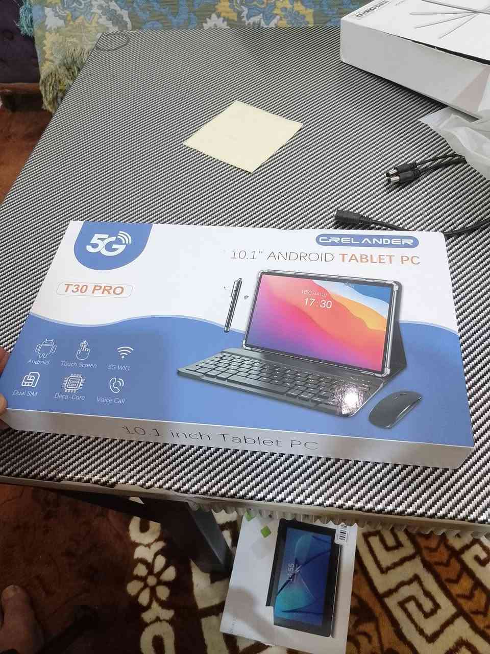 تابلت t30pro بهل شكل ذكرة 128 رام 6 ويا قلم وكيبورد وماوس جديد غير مستخدم


**إذا كنت صاحب هذا الإعلان وتريد حذفه لأي سبب، رجاءا أرسل رسالة إلى الدعم الفني**