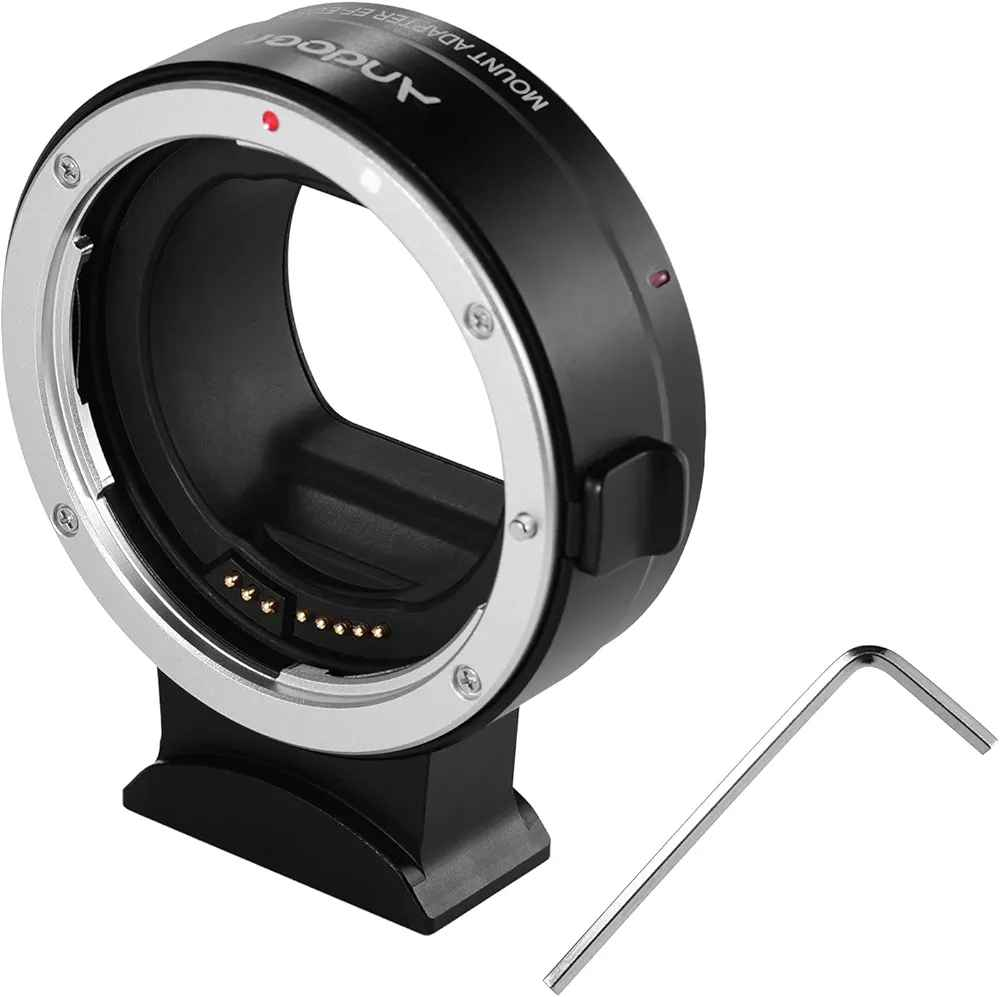Andoer EF-EOSR Auto Focus Camera Lens Adapter Ring IS Image Stabilization Electronic Aperture Control EXIF Information Replacement for Lens for Canon

ادبتر لكاميرات كانون الميرورليس فئة R
يخلي العدسات القديمة مال كانون تشتغل على الكاميرات الحديثة 
يدعم اوتو فوكس AF
يدعم المثبت البصري IS
يدعم معلومات الصورة وملفاتها
يدعم التحكم بفتحة العدسة 
لكاميرات الفول فريم والكروب فريم يعني يرهم للكل 

50 الف 
ويتوفر توصيل بغداد, العراق


**إذا كنت صاحب هذا الإعلان وتريد حذفه لأي سبب، رجاءا أرسل رسالة إلى الدعم الفني**