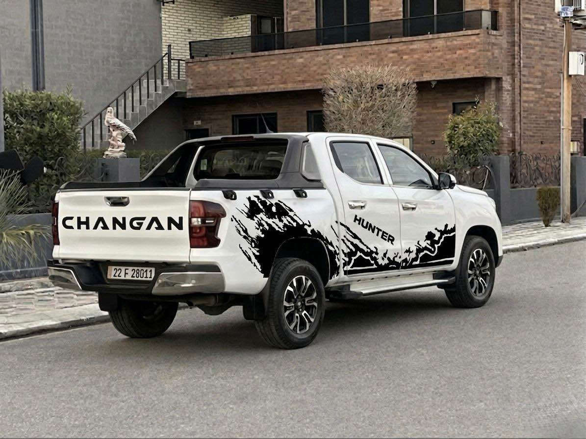 شانجان هانتر 2024 Changan Hunter 4X4
 واتساب ***********
 رقم اربيل تحويل مباشر فول مواصفات فورویل
ضمان شرکە البخيت السيارة بحالة ممتازة
محرك 2400 تيربو فور ويل 4x4 
السيارة اقتصاديه جداً بدون دوانز تستخدم بانزين عادي  
بصمة تشغيل وابواب وتشغيل عن بعد 
شاشة كبيرة و كاميرة 360 
المقاعد كهرباء متعدده نظام القيادة تحكمات استيرن 
جهتين تبريد امامي خلفي 
بدون صبغ بس بيها pdr ضغير
السعر 178 ورقة و مجال
changan hunter 4X4 شانجان هنتر پیکاب 2024 
ئۆتۆماتیک دەبڵ اکسل یەک دەستە 
سفر و زەمانی شەریکەی البخیت فول مواسفات مکینە 24 
بەسمە شاشە کامیرا 360 هەموو لاکان حساس 
گێر و مکینە قەزافی مستەربوشی
دوو کوشن کارەبا ویلکەپ 
هەمووی بەشەرتە بێ بۆیاغ بەس دوو پی دی اری بچووکی هەیە
سعر 178 وەرەقە و مجال 
*********** واتساب أربيل, العراق
