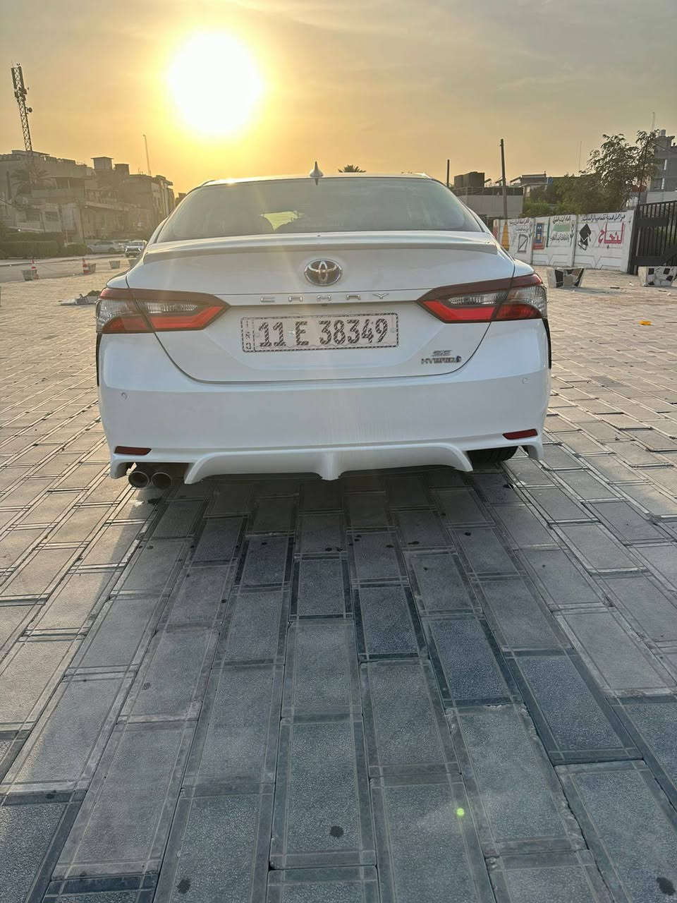 كامري وارد امريكا 
موديل 2021  
حادث جاملغ  بارد خلفي ودعاميه 
بصمه 
كرسي كهرباء 
محرك 2500 بانزين وهايبرد
ماشي 62 الف كيلو
رقم بغداد بأسمي مكان سياره يرموك

***********
