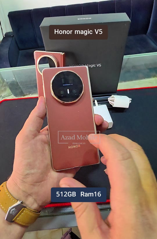 honor magic V5 512GB ram16 #4mobi #honormagicv5 


**إذا كنت صاحب هذا الإعلان وتريد حذفه لأي سبب، رجاءا أرسل رسالة إلى الدعم الفني**