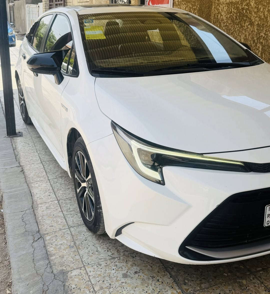 السلام عليكم
كورلا ٢٠٢٣ خليجي تجميع الصين 
مكفوله من الصبغ والتبديل
فقط بارد بسيط بجاملغ امامي 
بصمة 
داخل جلد احمر 
رادار 
فتحة 
رقم بغداد باسمي ماشيه ٤٥ الف 
السعر ١٤٠ بيها مجال بسيط لاتصال ***********
مكاني بغداد حي العامل
