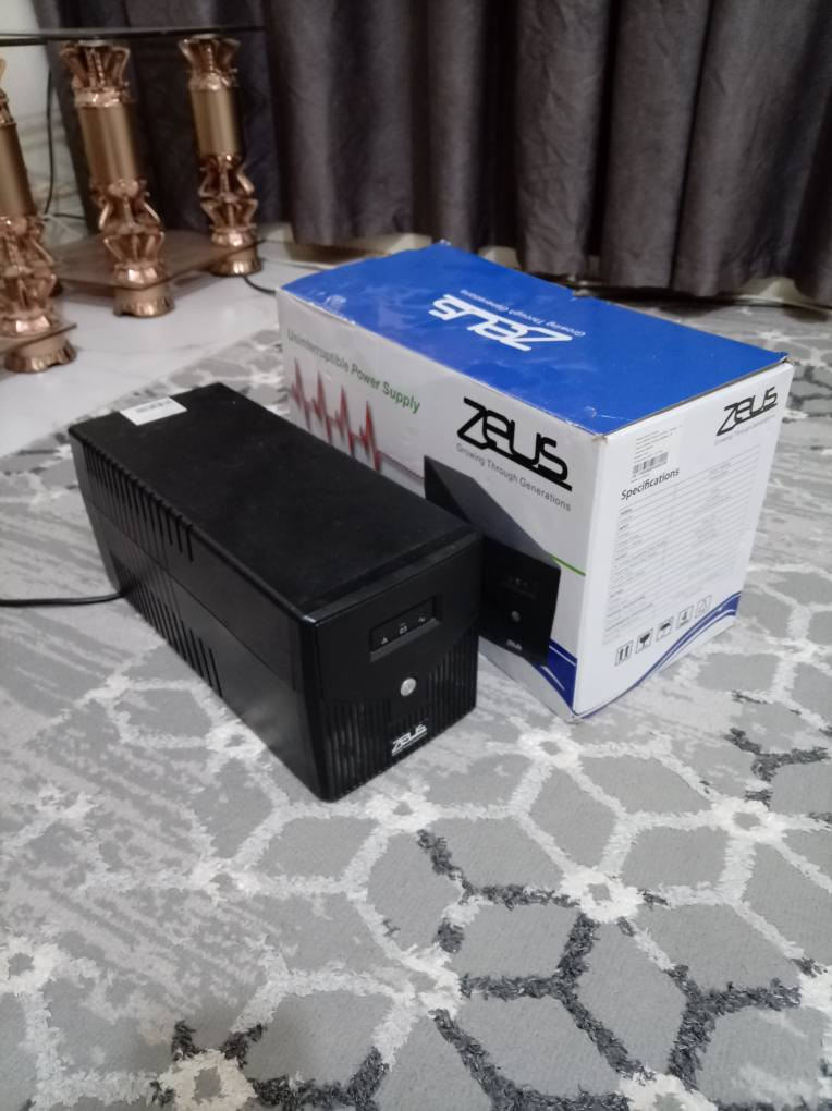 يو بي اس حجم 1500VA Zeus مستخدم قليل نضيف سعر ٦٥ الف التواصل *********** عمارة, ميسان

