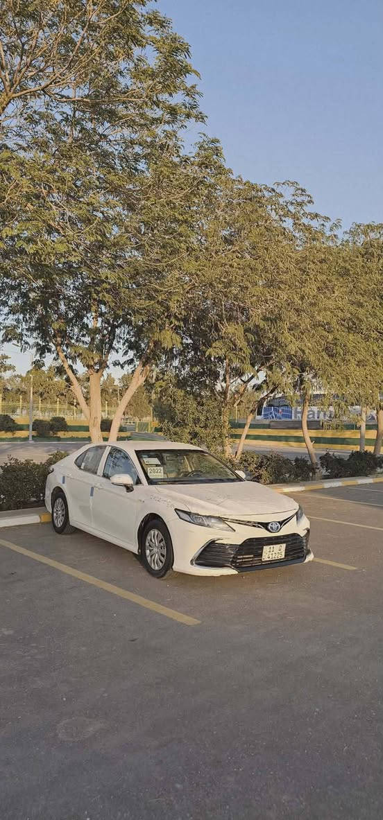 تكسي مطار
كامري 2022 السياره خليجيه
حادثه جاملغ فقط بدون دواخل
اللون ابيض الاصلي ومصبوغه نفس اللون بدون قماره 
سياره مكينه كير هايبرد كلن نضيفات 
رقم بغداد 
السعر  135 وبيه مجال جدا بسيط 
السياره كلش حلوه ونصبته 
مكاني بابل 
هـ ***********
