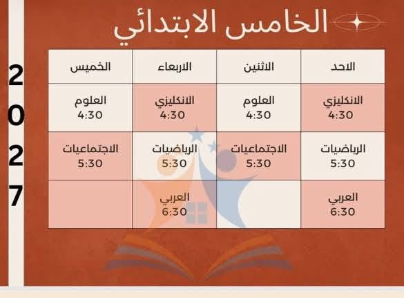 #على_بركة_اللّٰه
#انطلاق محاضرات كروبات الثالث متوسط البنين والبنات هذا #الاسبوع وحسب جدول المنشور 
#وكذالك محاضرات السادس والخامس الابتدائي 
#علمًا أن التسجيل مستمر لبقية الكروبات .
معهد أثر الاهلي 
للاستفسار والاستعلام ***********
***********
***********
او زيارة المعهد 
حي الفلاح الاولى قرب مدخل الحلبوسي
