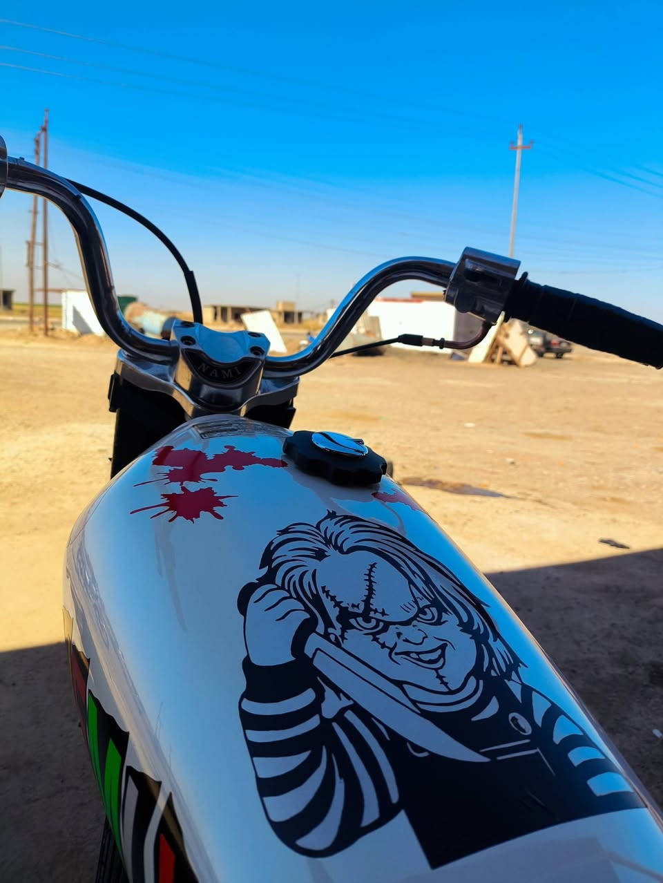 السلام عليكم شباب دراجه حربي مكفوله من الشخط موديل 26 السعر ٧٥٠ او بيه مجال قليل المكان ديالئ العضيم هاذه رقمي  ***********
