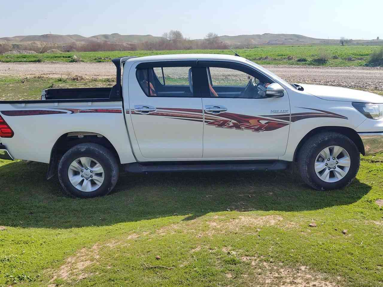 سلام عليكم سياره بكم هايلوكس،مديل2016 رقم سلمانية سيارة مكفولة  محرك مكفولة قطعتين تبريد  كير عادي سنويا جديدة ماشية 126  عنوان ديالى جلولاء رقم الهاتف ***********  رقم *********** ،،،،،سعر243
