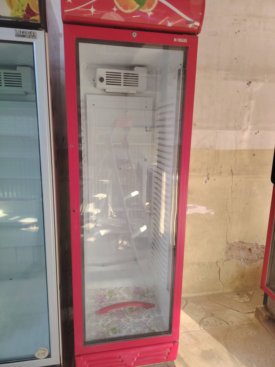 م̷ـــِْن رخصه ادمن ومدير الكروب عندي برادات5افقي  ورفوف ورف سفينه3متر للبيع انضاف  حيل اخو الجديد حله بابل رقم الهاتف /***********
