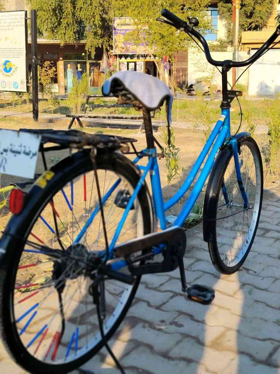 السلام عليكم بايسكل للبيع حجم 26 موديل 21 بايسكل مال حاويه صار شهر من اشتريته عندي  التصوير مال حاويه السعر ب 100 وبي مجال الالوان ديالى بعقوبه فلكت نهوده الرقم هاتف *********** اهلا وسهلا بكم
