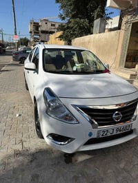 السعر 115ورقه نيسان صني موديل 2022 رقم اربيل سنويه جديده بسمي ماشيه 39...