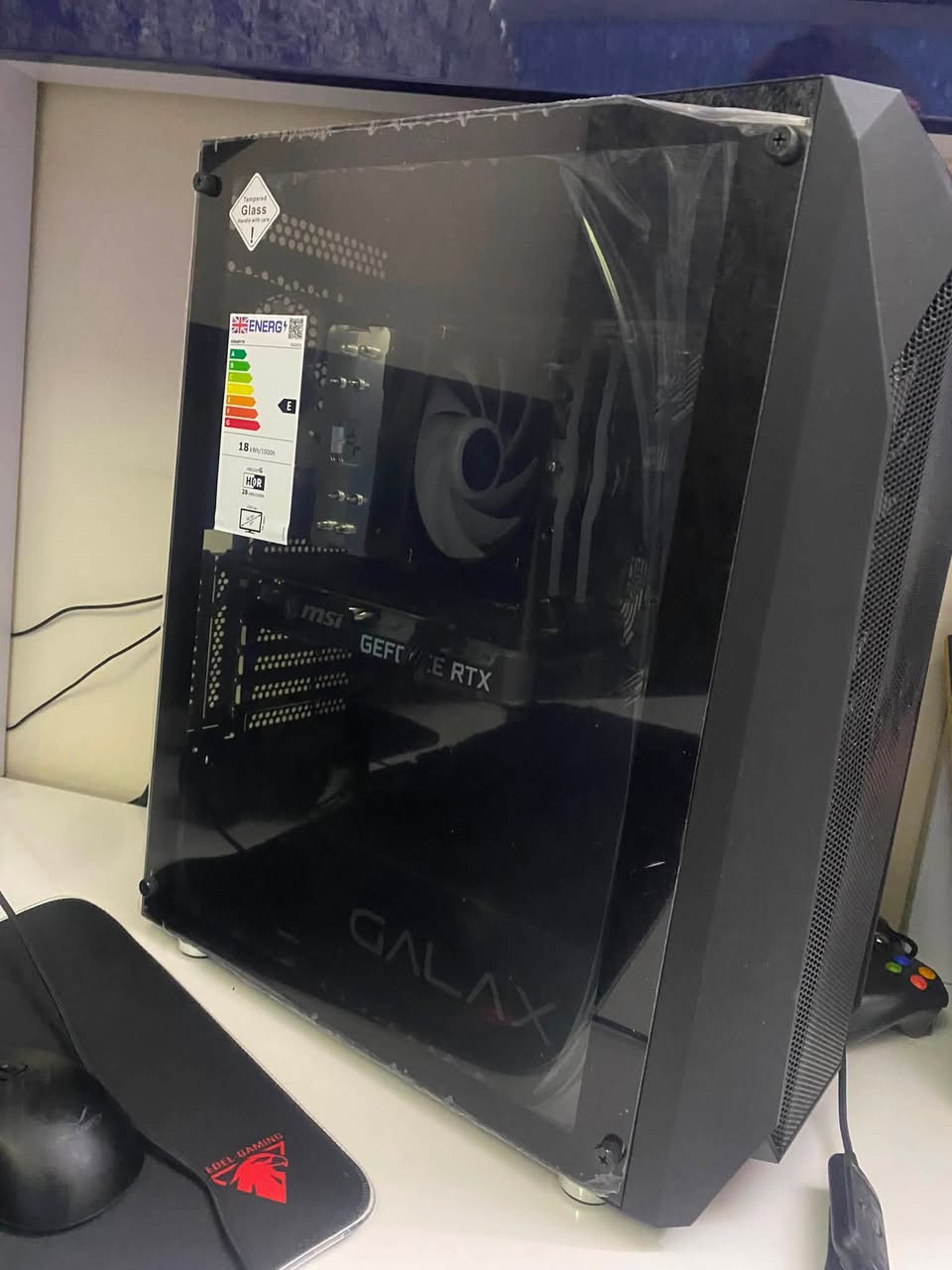 السلام عليكم pc للبيع كامل فقط…..
الجهاز نضيف استعمال خفيف تحت الضمان بعده ويا كل كراتينه

3060 12 gb msi
R5 5600
T-force 16gb 3600
M.2 1 t lexer
B450 Asus
Deep cool ag400
Power 600w

الشاشة gigabytes 200hz 1ms 25
Ups 1500 Zeus 
وياها كامل غراضها من ماوس وكيبورد و ماوس باد وجوستك  + سماعة hyperX cloud alpha s 

العنوان بغداد الدورة
واتساب *********** و خاص موجود ايضاً
