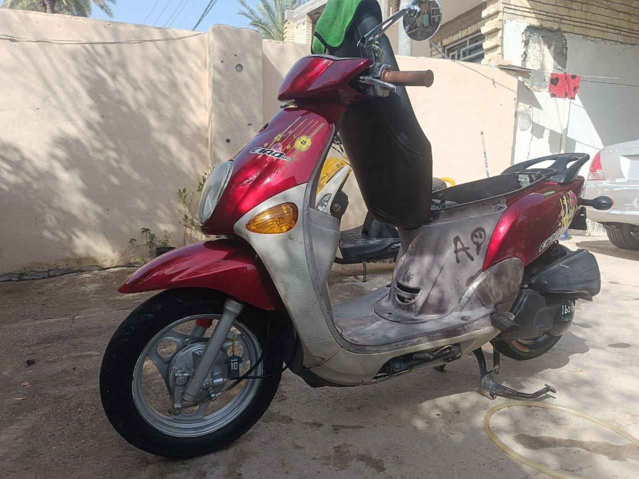 فلة للبيع
دراجة نضيفة حاوية جديدة كل نقص مابيها 
المكينة خرسة الدراجة شوفت عينك النضافة كدامك 
تجي تفحص على ايدك يلة تاخذ السعر 750
رقمي***********
