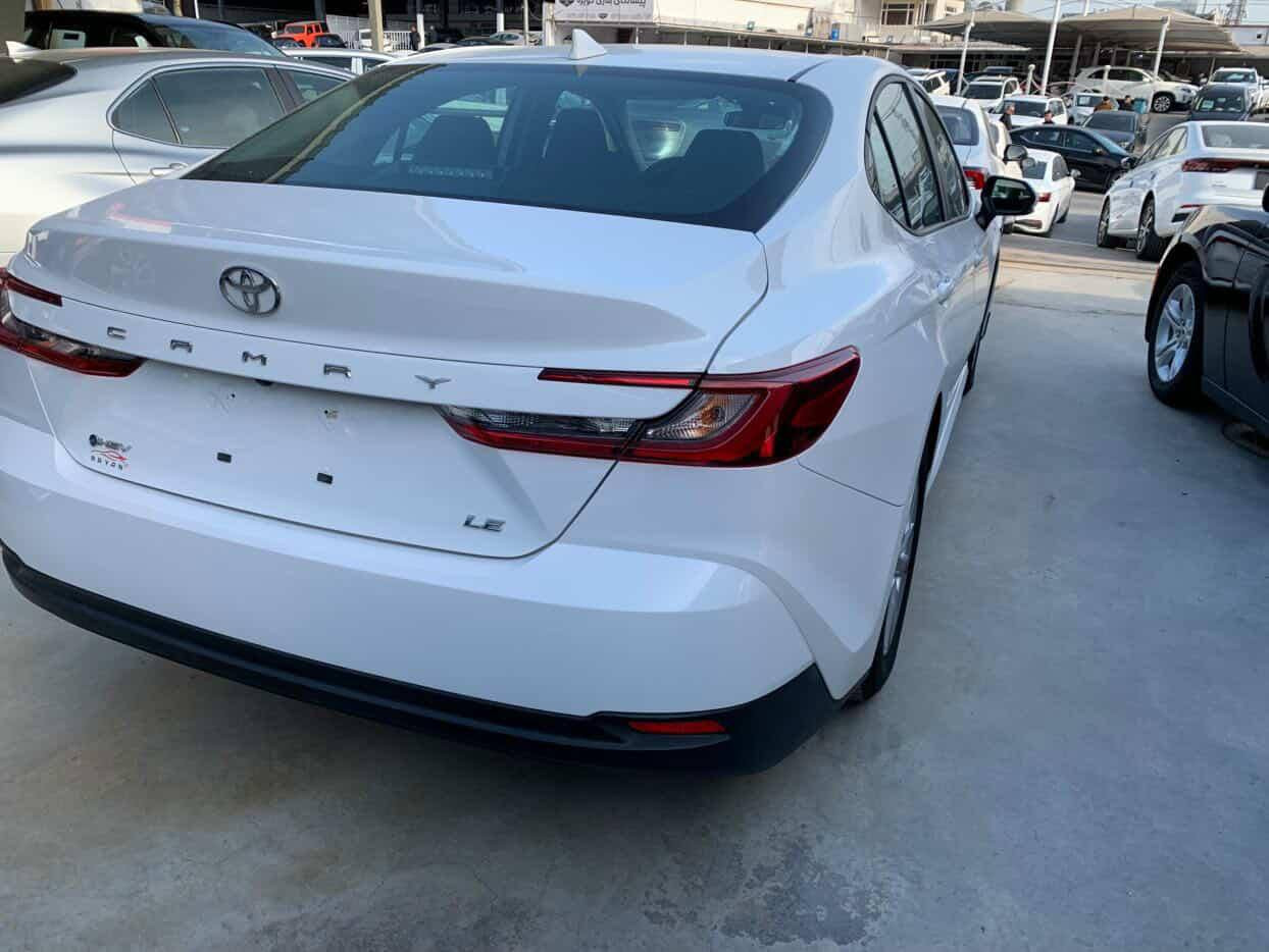 سلام عليكم
- للبيع فقط 
‏  - TOYOTA CAMRY
  -موديل 2025 هايبر 
  - الون ابيض 
  -لون الداخل رصاصي 
  - مواصفات Le
  -بصمه 
  -شاحن لاسلكي
  -هاند بريك بصمه 
  - رادار 360 درجة 
  -ماشيه 21 mil
  - اشاره مرايات 
  -تبريد قطعتين 
  - دخول جديد تترقم شمالي فقط 
  -(اربيل-سليمانيه-دهوك) 
  - الحادث بنيد صبغ فقط بدون دواخل 
  - ارباك فقط برده
‏  -4T1DAACKXSU093831 رقم الشاصي
  - العنوان سليمانيه 
  - الاستفسار اكثر الاتصال على الراقم متوفر واتساب
  -     ***********
