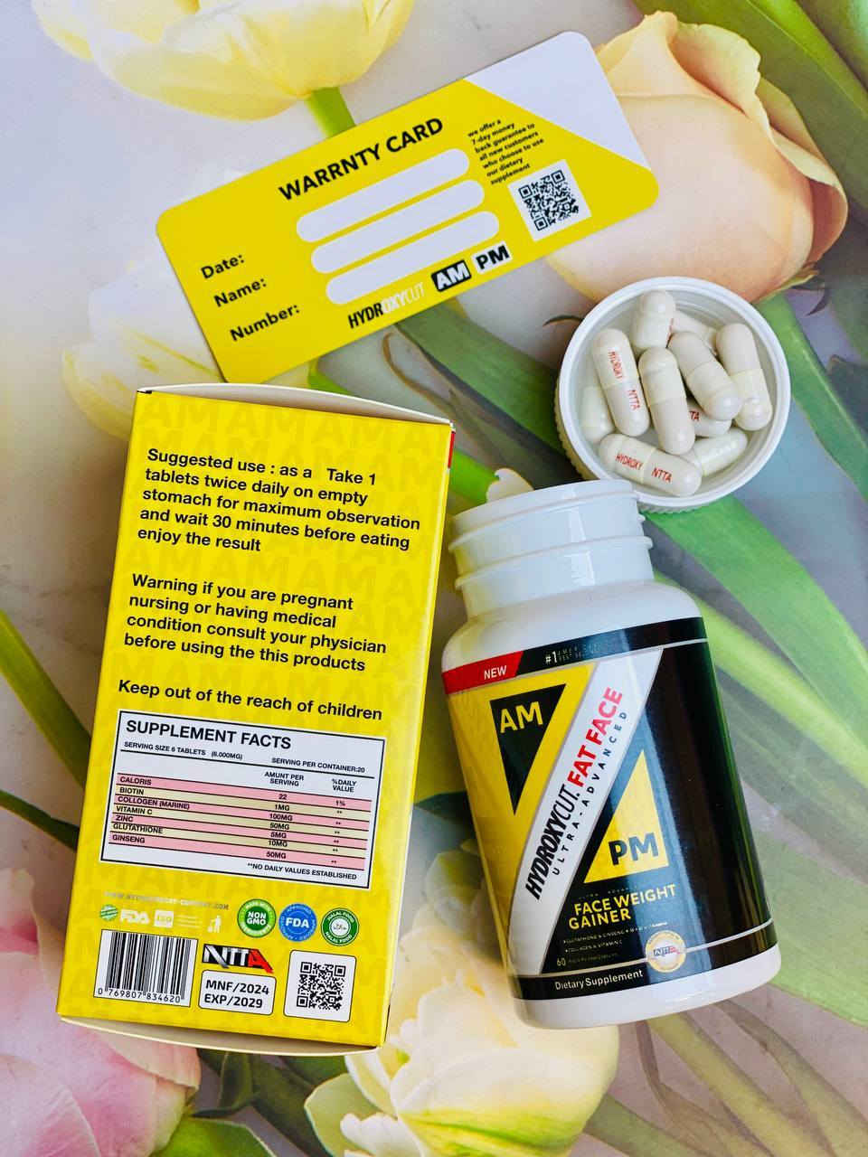 🔥 أقوى ✨ Hydroxycut AM PM للتسمين العام وتسمين الوجه 🔥  

إذا تعانين من نحافة الجسم أو الوجه، هسه الحل صار متوفر ويانه 😍  

✨ Hydroxycut AM PM – مسمّن عام للجسم  
✔️ يساعد على زيادة الوزن بشكل متوازن  
✔️ يفتح الشهية 🍽️  
✔️ يمنح الجسم امتلاء ومظهر أجمل  

✨ Hydroxycut Face – مسمّن الوجه  
✔️ يساعد على امتلاء الخدود 😊  
✔️ يقلل من نحافة الوجه  
✔️ يمنحج شكل أنثوي وجذاب  

💯 مناسب للبنات والشباب  
💯 نتائج ملحوظة ويه الاستخدام المنتظم


**إذا كنت صاحب هذا الإعلان وتريد حذفه لأي سبب، رجاءا أرسل رسالة إلى الدعم الفني**