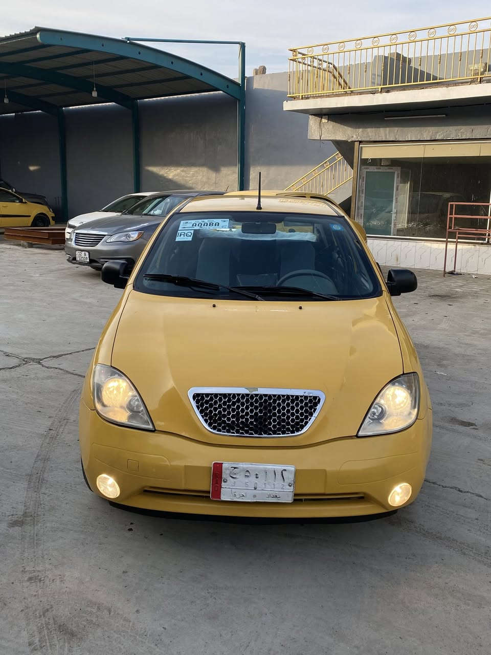 طيبه 2016رقم الماني سنويه لل 2027 طخم تاير جديد جامات كلها شغاله كلشي بيها شغال دوشمه جديده محرك بي بخار جاملج امامي مبدل صفحه السايق بس السياره بدون صبغ 
السعر 40وبيها مجال 
للاستفسار ***********
