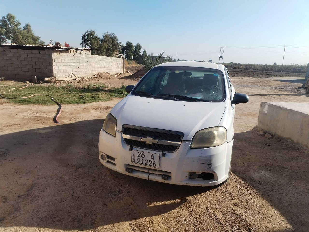 السلام عليكم افيو ٢٠١١ صلاح الدين بيضه
نضيفه مرتبه مثل ما موضحه بالصوره ترايك وين ما تريد لبيع او مراوس باوبترا 
السعر ٦٢ وبيها مجال الشراي يتصل
*********** العنوان صلاح الدين قضاء الدجيل
