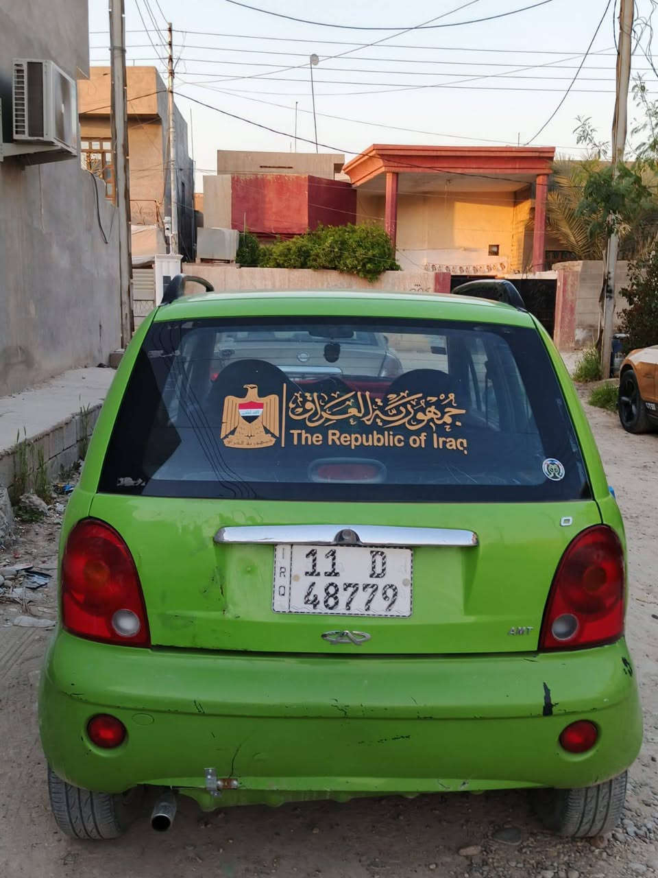 السلام عليكم
 للبيع سيارة ،كيو كيو .موديل 2008
اخت الزيرو ماشيه 45 حقيقي استعمال شخصي مابيها قطرة صبغ   كير محرك تبريد ثلج كهربائيات شغاله.مسجل دمام خلفي  لايت زنون نشرات ويل كب حلو لون فستقي هزة وارقام جدد تحويل ثاني يوم. السعر28 سياره مماشيه 
***********.
