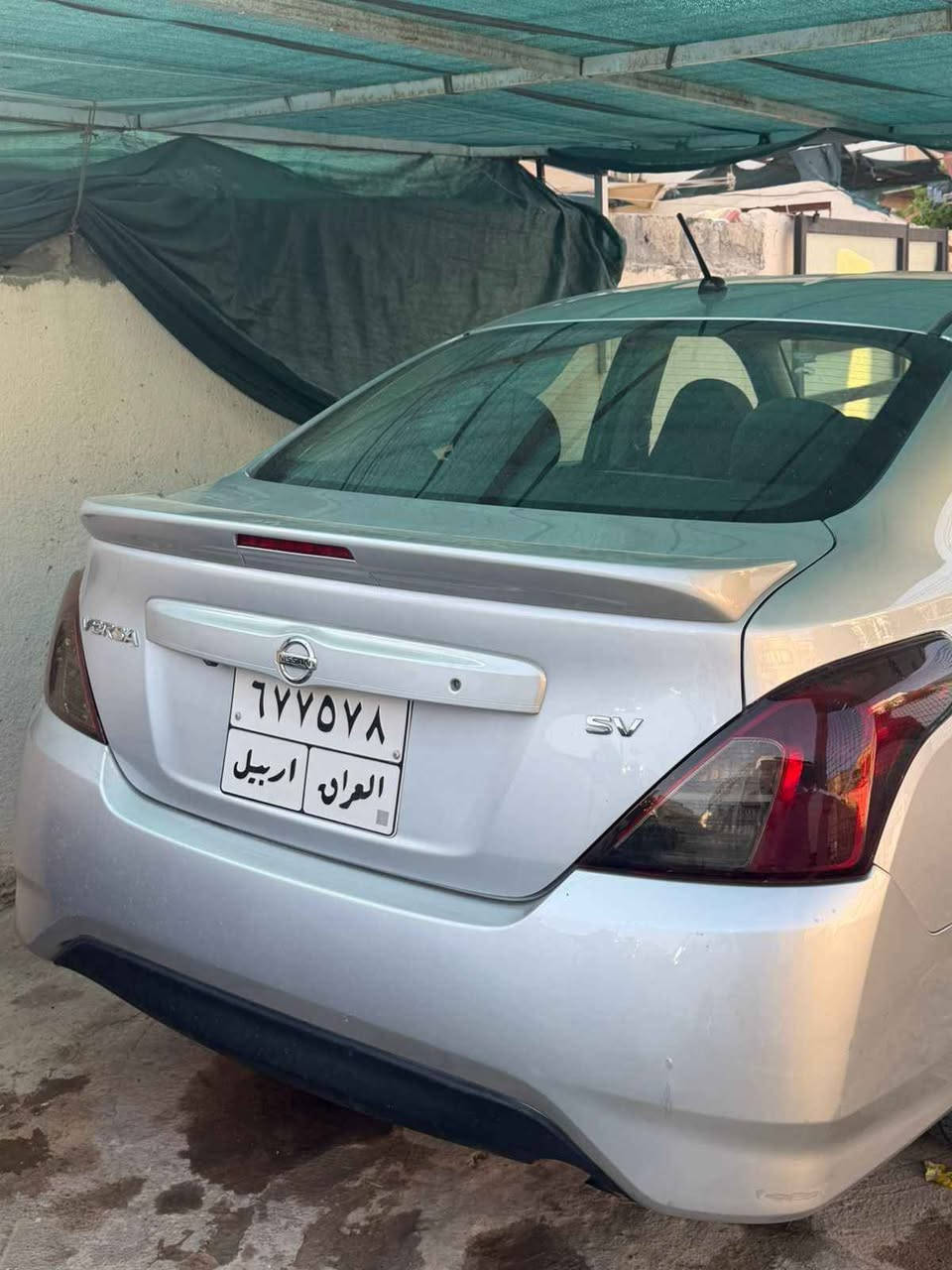 سلام عليكم نيسان فيرسا 2019داخله كلين هنا صار بيها صبغ اربع قطع صفحة سايق بدون دواخل ايرباك بيدس بيرده وشويه بارد بطاقه بانزين بها مكاني كركوك ما72 الف سياره بسمي من كاتي وكلشي موجود *********** كركوك, العراق
