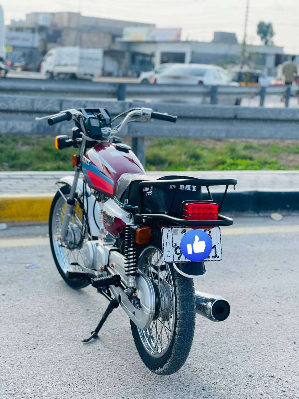 السلام عليكم 
دراجه. نامي شلامشه للبيع او مراوس بوكسر
موديل.  2023 
رقم وسنويه تحويل ثاني يوم شرط 
مكفوله كفاله عامه 
العنوان.  بصره كرمه علي 
الرقم. ***********
