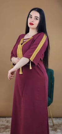 دشداشة طويلة • لينن إيطالي • مقاسات L XL XXL