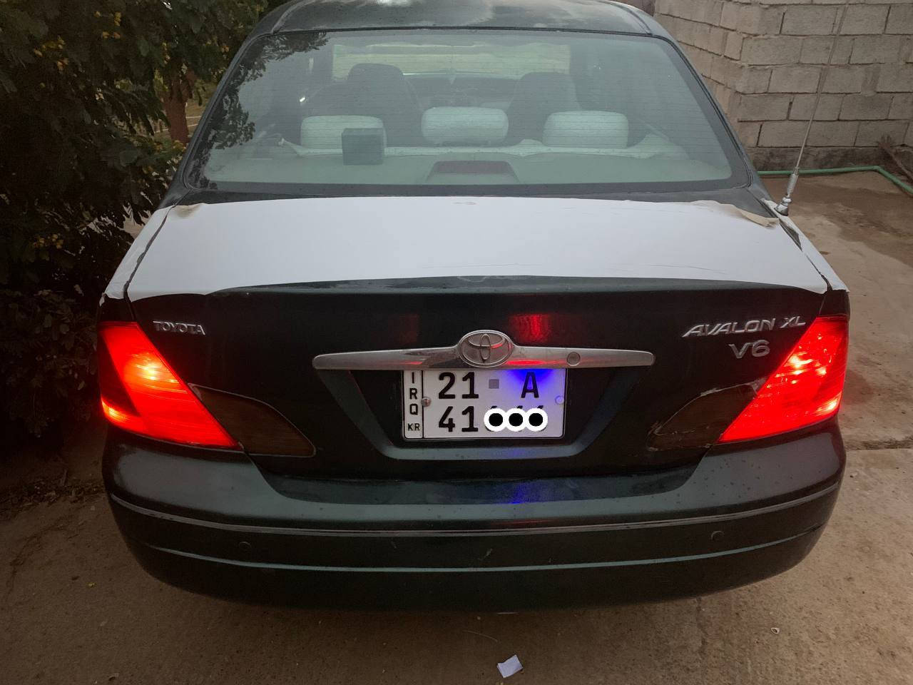 للبيع او المراوس حسب القناعة
السلام عليكم .
تيوتا افلون 2001 خليجي
رقم سليمانية دولي بأسمي تحويل ثاني يوم هزة جديدة سنوية ل 2028
مكينة v6 3000 مكفولة من التبخير والتنقيص
السيارة مكفولة من الضربه بيه 4 قطع رش اثر جراد فقط....
صدر أمامي خلفي جديد تخم تاير جديد غرفة نضيفه +شاشة
السياره مركب عليها عازل شمسي
تبريد تدفئه شغاله .... السعر 87$ وبيها مجال
العنون صلاح الدين /الضلوعية _ بلد
للإستفسار  *********** واتساب موجود نفس الرقم
