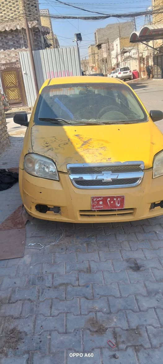 افيو 2007 ابيع كومت حديد سياره متروكه كله شغاله بس محرك بي صوت ماعرف شبي 15 ورقه مكان سياره نجف ***********
