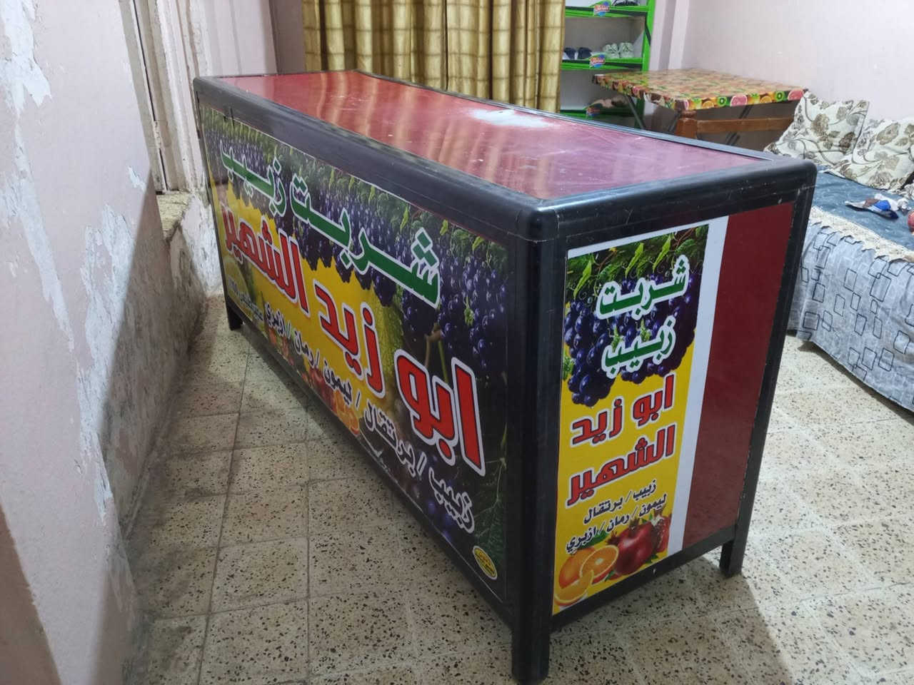 عندي ميز المنيوم مال جامخانه مال لفات الطول مترين نظيف جدا المكان موصل الجديده السعر85 الف وعندي مجمده نوع ارجيلك تركي مصلحه شادلها فريزه خارجي شغال شرط تجميد فول 14 قدم ماطورها وكشرها حيل نظاف وسعرها 65 الف المكان موصل الجديده الشراي يدخل خاص


**إذا كنت صاحب هذا الإعلان وتريد حذفه لأي سبب، رجاءا أرسل رسالة إلى الدعم الفني**