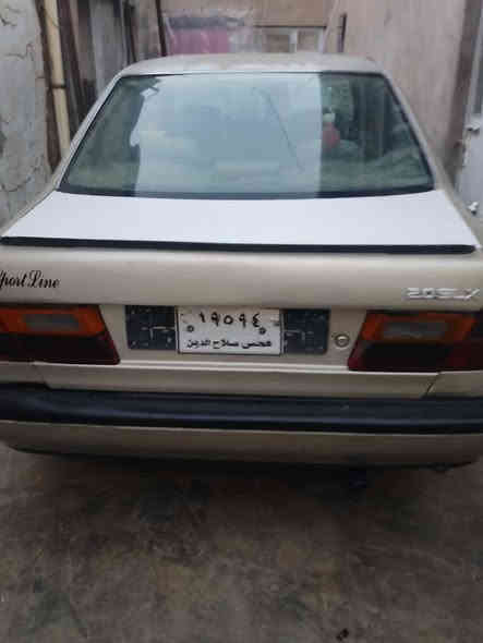 نيسان بريمر 1993 حجم 20
ورقم فحص مؤقت طالب عليها 20 ورقه وبيها مجال بسيط اي استفسار بخصوص السيارة خابرو هذا رقم ***********
