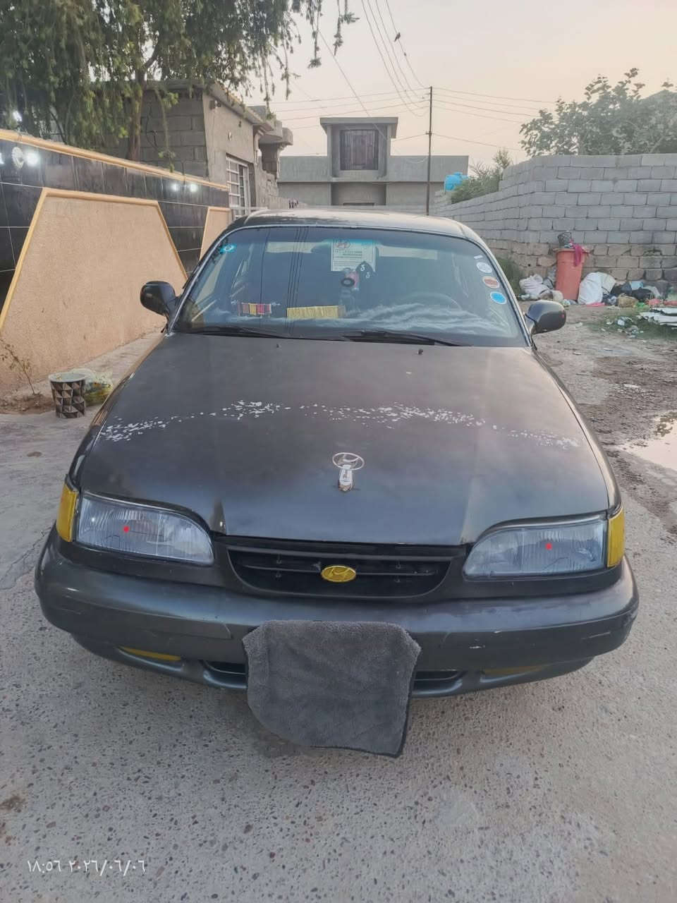 السلام عليكم سوناتا اوتو موديل 94رقم بغداد دولي باسمي سياره محرك كير سياره جاهزه رونات شغاله فقط الكيلو متر واكف مصبوغه حزام سياره كبل للشارع مابيها نقص مكان المشاهده قرب جامع الامام علي ***********السعر 43وبيها مجال حك الجيه
