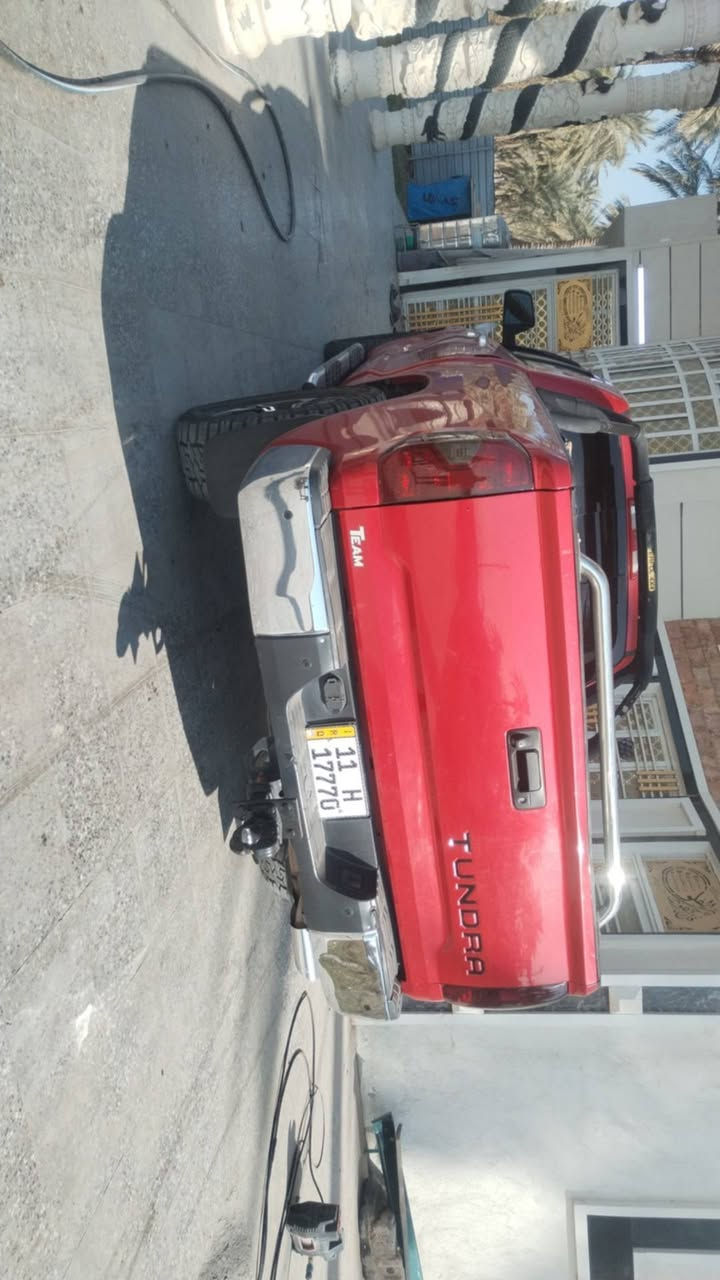 السلام عليكم للبيع تيوتا تندرا موديل ٢٠١٦ مكفوله كفاله عامه فول
مواصفات معروفة اللمتد محرك 5700. رقم بغداد مميز  

للأستفسار اكثر ***********
 المكان بغداد
