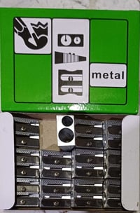 عروض التوصيل مستمرة  قطاطة حديد  ثقب واحد عدد ٢٤ باكيت ٢ الف ثقبين عدد...