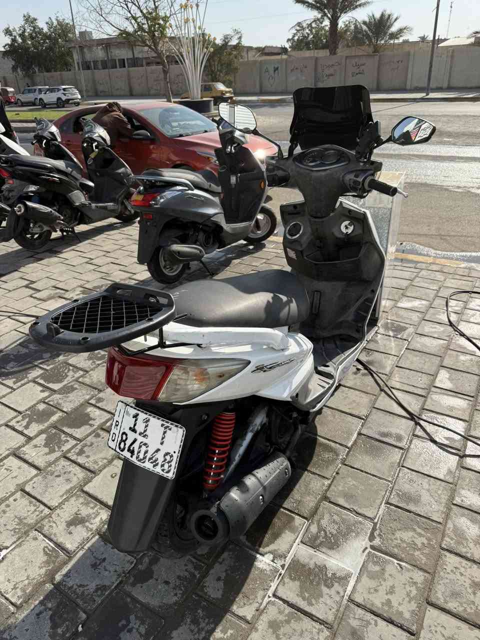 معرض الواثق لتجارة الدراجات النارية متوفر ياماها سكنس فحل وارد كوري قبق مسح رقم بغداد الرقم الانكليزي مشروع وطني تحويل مباشر السعر 18 ورقة ونص **********************
