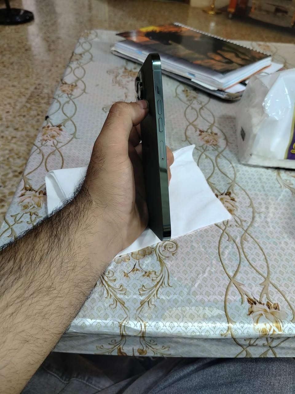 ايفون 13برو ماكس نموذج M بطاريه 83شرط فول فول أمريكي اصلي جهاز شرط شرط نضافتو كدام عين سعرو 615 بي مجال تواصل خاص


**إذا كنت صاحب هذا الإعلان وتريد حذفه لأي سبب، رجاءا أرسل رسالة إلى الدعم الفني**
