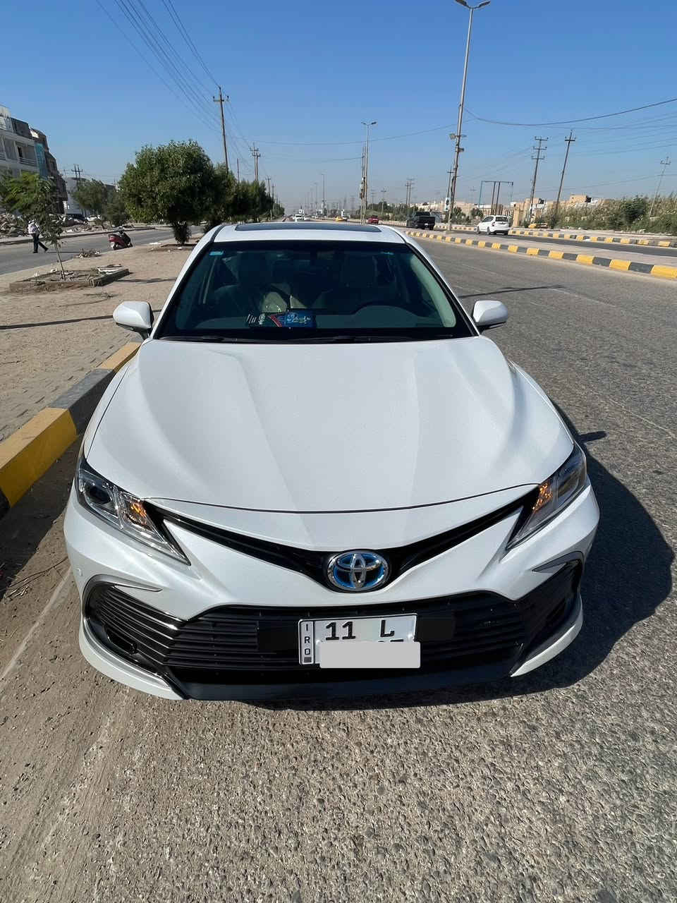 السلام عليكم للبيع او مراوس كامري ٢٤ فول كفالة عامة كفالة عامة بيه سونار جديد سيارة جديدة ماشية ٣٥الف قابلة للزيادة رقم بغداد دولي  سعر ٢٥٧ وبيه مجال قليل مكاني الديوانية للاستفسار ***********
